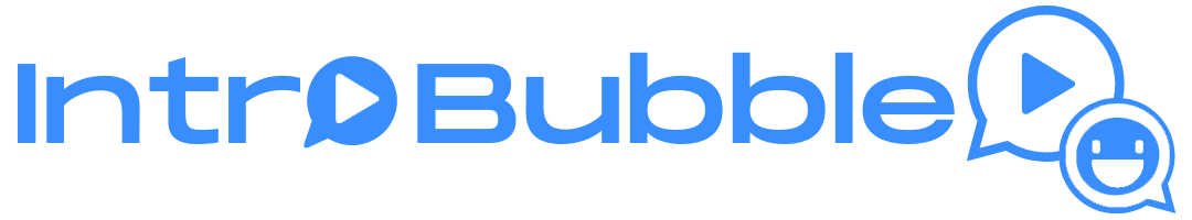 IntroBubble Video Greetings